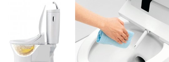 Toto Dusch-WC Hi-Tech Toilettensitz - Mit Reinigungsdüse und Antigeruchssprühfunktion - Japan Trend Shop