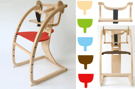 New Bambini convertible chair from Toshimitsu Sasaki - Adjustable furniture for all - Japan Trend Shop
