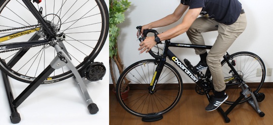 Thanko Indoor Rollentrainer - Fahrradtrainingsmaschine für zu Hause - Japan Trend Shop