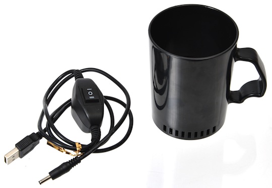 USB Cup Warmer, Cooler Holder by Thanko - Heat up, cool down drink in summer, winter - Japan Trend Shop