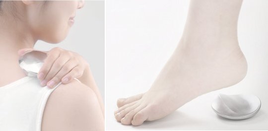 Collinette Massager - Foot, neck, shoulder massage dish - Japan Trend Shop