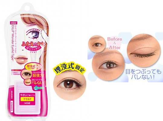 D.U.P. Wonder Eyelid Tape - Futae Augenlied Klebestreifen - Japan Trend Shop