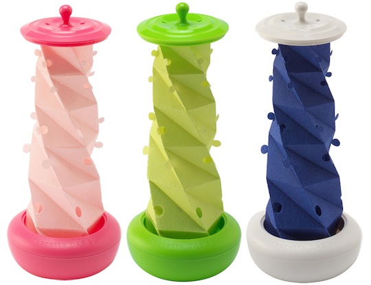 Tower Pot Humidifier - Origami style natural evaporative humidification - Japan Trend Shop