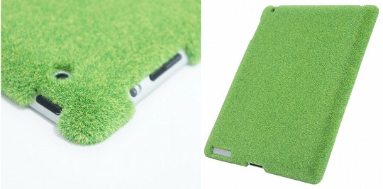 Shibaful iPad Gehäuse - Yoyogi Park Gehäuse im saftigen Rasen-Look - Japan Trend Shop