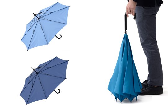 UnBrella Upside Down Umbrella - Reverse designer umbrella by Hiroshi Kajimoto - Japan Trend Shop