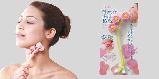 Flower Neck Roller Massager