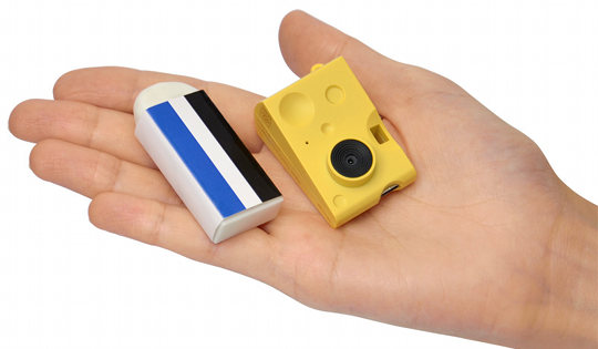 Chobi Cam Cheese Mini Digital Toy Camera - Cheese lump video camera voice recorder - Japan Trend Shop