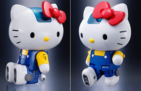 Chogokin Hello Kitty Robot Model - 40th anniversary Sanrio Bandai release - Japan Trend Shop