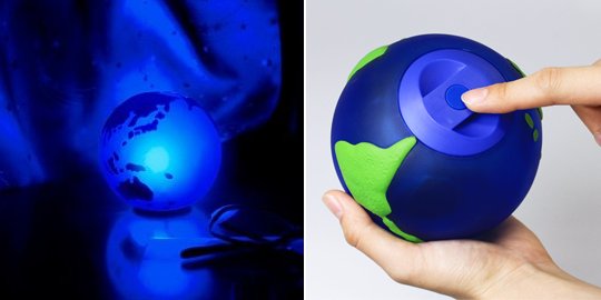 Earth Light - Light-up globe illumination toy - Japan Trend Shop