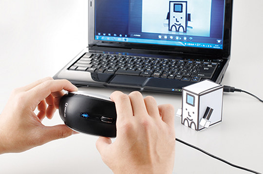 Camera Mouse - Computer mouse with video camera by King Jim - Japan Trend Shop