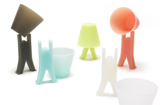 Kobito Cup and Stand - Designer toothbrush cup - Japan Trend Shop