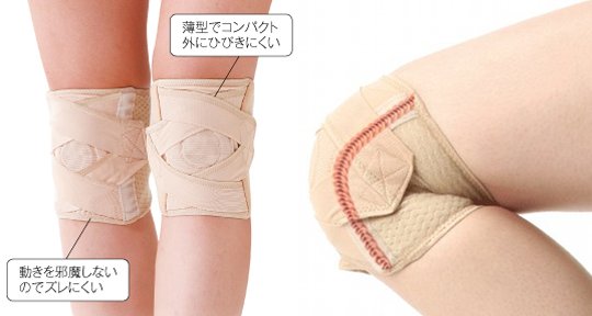 Nakaizu Onsen Hospital Knee Pads - Hot spring resort leg supports - Japan Trend Shop