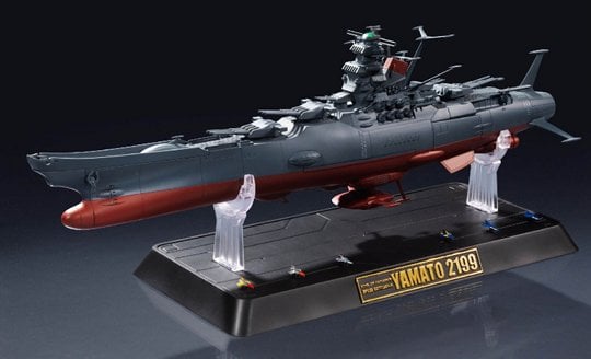 GX-64 Space Battleship Yamato 2199 - Anime series spaceship model by Bandai Chogokin Tamashii - Japan Trend Shop