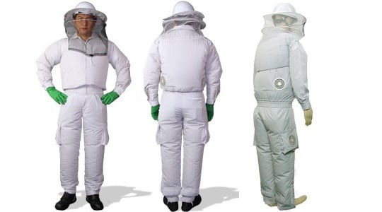 Kuchofuku Air-Conditioned Bee Protection Suit PH-500A - Cooling anti-wasp, beekeeper summer clothing - Japan Trend Shop