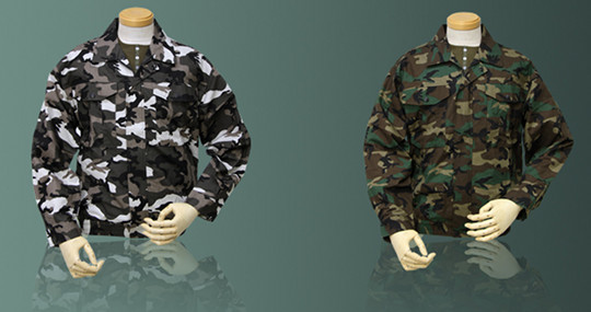 Kuchofuku Air-Conditioned Camouflage Jacket - Fan-cooled summer army clothes - Japan Trend Shop