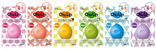 Chu Lip Balm Set - Cute tulip lip fragrant salve - Japan Trend Shop