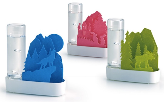 Uruoi Animal Forest Eco Natural Humidifier - Origami sculpture designer diffusers - Japan Trend Shop