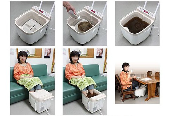 Koyosha Foot Bath - Japanese home ashiyu unit - Japan Trend Shop