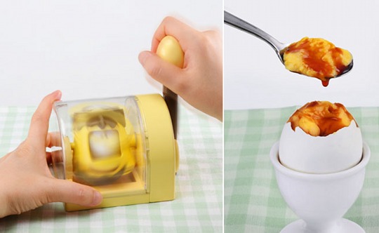 Okashina Tamago Mawashite Purin Egg Flan Maker - Cooking toy for making pudding - Japan Trend Shop