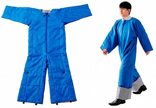 King Jim Wearable Futon Air Mat Set - Sleeping gear coat, bed for office - Japan Trend Shop