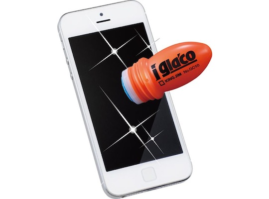 King Jim i-glaco Touchscreen Cleaner - Tablet, smartphone cleaning agent pen - Japan Trend Shop