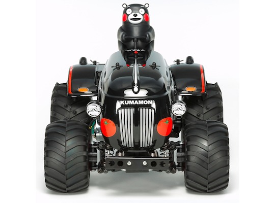 R/C Tractor Kumamon - Tamiya radio control Kumamoto mascot toy vehicle - Japan Trend Shop