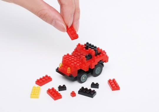 Nanoblock Motion Choro-Q First Generation - Phone control mini customizable toy car - Japan Trend Shop