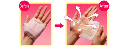 Syuraku Hand Care Sheets Set - Camomile detox, anti-aging skin care - Japan Trend Shop