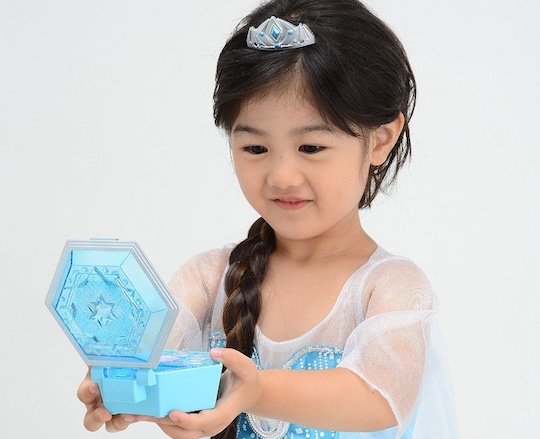 Frozen Crystal Compact Music Mirror Box - Disney movie song melody toy - Japan Trend Shop