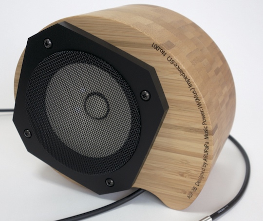 No Oto Pro Bamboo Speaker for iPhone & iPad - Mobile device natural wood audio - Japan Trend Shop