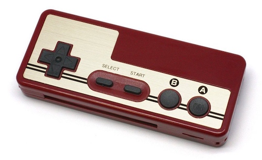 Retro Nintendo Famicom Battery & Card Reader - Nintendo Entertainment System console controller design - Japan Trend Shop