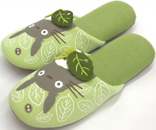 Totoro Slippers - My Neighbor Totoro Ghibli anime home footwear - Japan Trend Shop