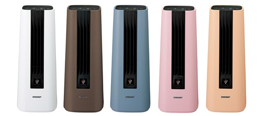 Sharp Plasmacluster Ceramic Fan Heater - Clean air ions filter, warmer - Japan Trend Shop