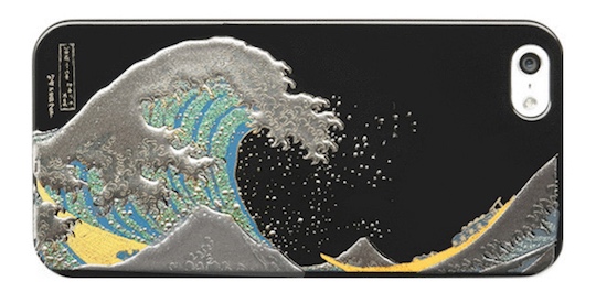 Hokusai Great Wave Yamanaka Ishikawa Lacquerware iPhone 6 Cover - Traditional ukiyo-e motif maki-e case - Japan Trend Shop