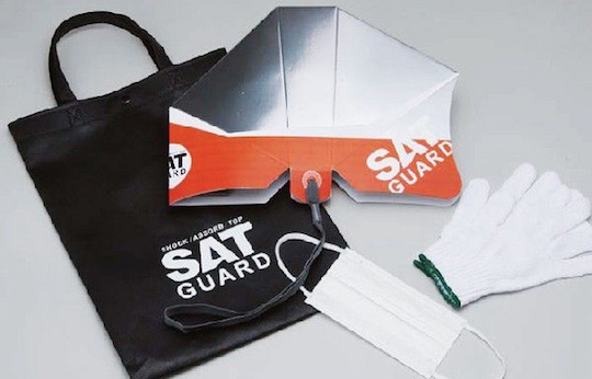 SAT Guard Safety Helmet - Collapsible head protection set - Japan Trend Shop