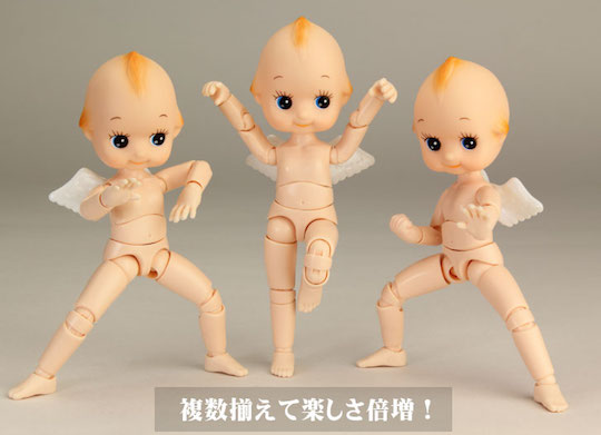 Fully Movable Obitsu Kewpie QP Doll - Posable cute figure - Japan Trend Shop
