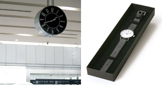 Eki Bahnhofsuhr - Armbanduhr im Stil einer Bahnhofsuhr - Japan Trend Shop