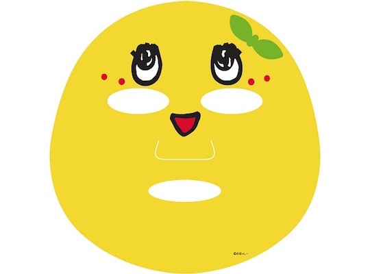 Funassyi Face Pack Pure Smile Pear Mask - Funabashi mascot character skincare - Japan Trend Shop