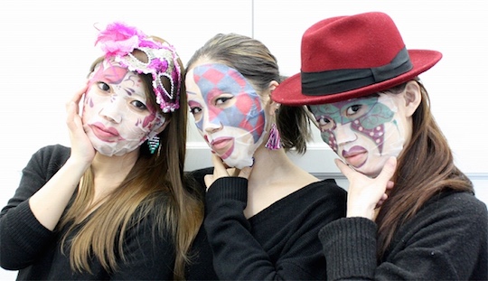Masquerade Ball Face Pack Set - Venice Carnival mask design skincare - Japan Trend Shop