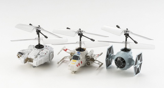 Star Wars Infrared Control Chara-Falcon - Millennium Falcon, X-wing Starfighter, TIE fighter RC toys - Japan Trend Shop