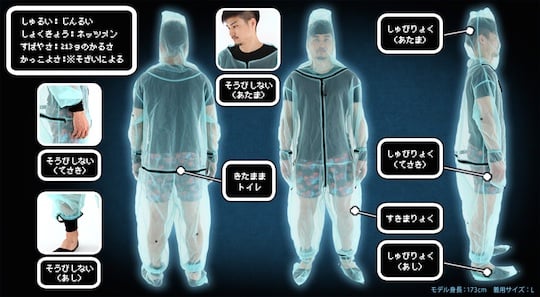 Netsmen Wearable Mosquito Suit - Full-body anti-insect protection jumpsuit - Japan Trend Shop