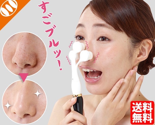Lady Up Triple Face Brush - Skin care pore cleansing - Japan Trend Shop