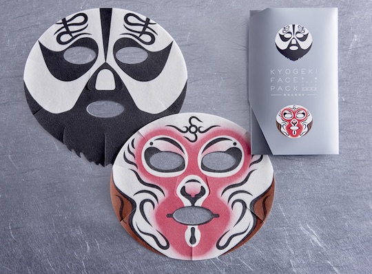 Kyogeki Peking Opera Face Pack Xiang Yu & Sun Wukong - Chinese Beijing theater skin care masks - Japan Trend Shop