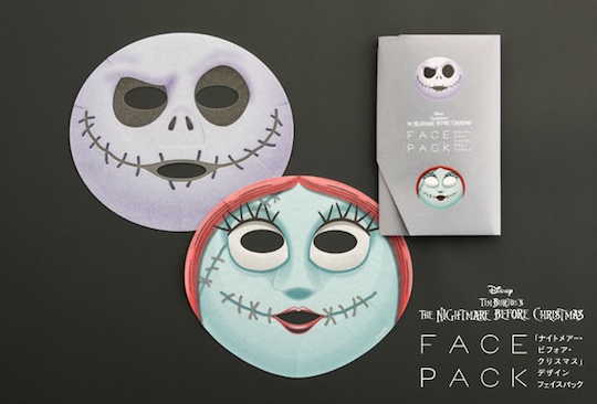 The Nightmare Before Christmas Face Pack - Tim Burton movie beauty skin care mask - Japan Trend Shop