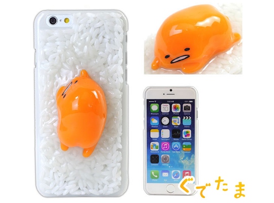 Gudetama Food Sample iPhone 6 Case - Sanrio egg character phone cover - Japan Trend Shop