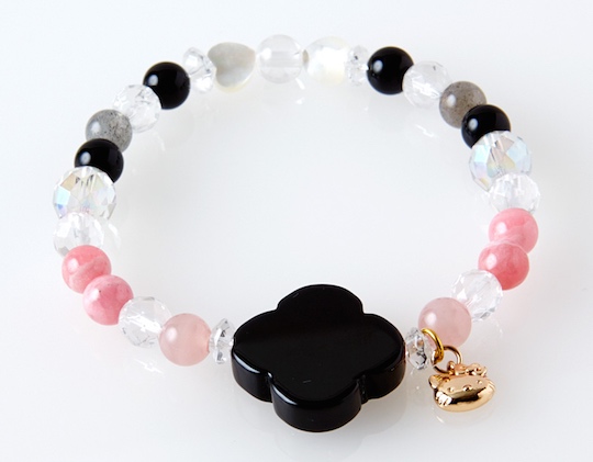 Hello Kitty Yuko Yamaguchi Malulani Hawaii Bracelet - Wellness empowerment gemstones, lucky charm - Japan Trend Shop