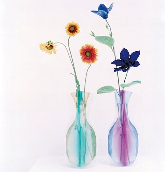 Hope Forever Blossoming Vase - Designer flat flower decoration - Japan Trend Shop