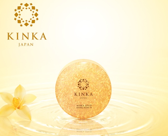 Kinka Gold Nano Soap - Gold-leaf skin-care - Japan Trend Shop