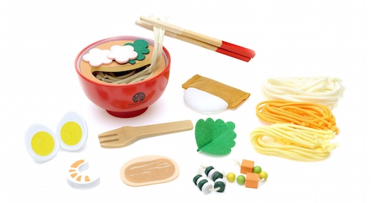 Eating Noodles Practice Set - Mamagoto food cooking toy - Japan Trend Shop