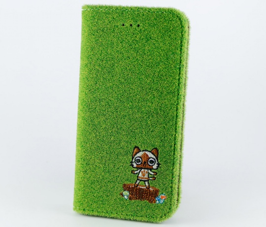 Shibaful Monster Hunter Airou iPhone 6 Case - Video game character lawn grass cover - Japan Trend Shop